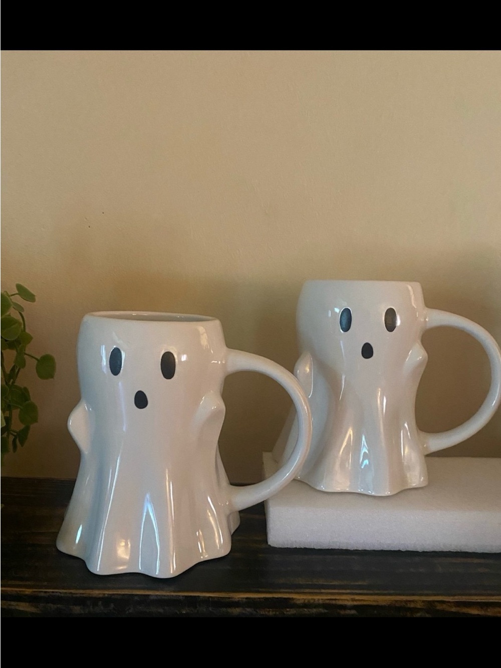 Set Of 2- 16 fl oz Figural Ghosty Mug - Hyde and EEK!